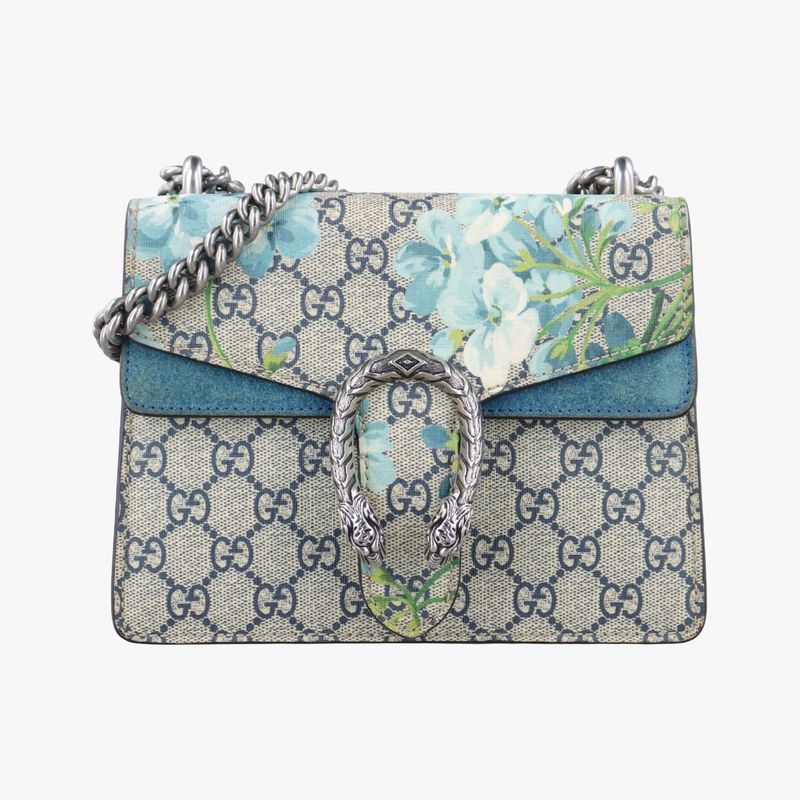 Gucci Dionysus Beige Blue And Multicolor PVC Coated Canvas 421970 G020938151