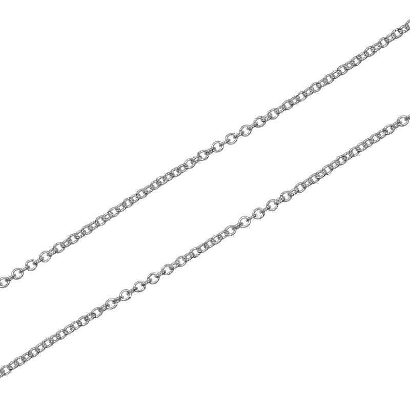 Tiffany & Co Return To Tiffany & Co Heart Lock 925 Silver Ladies 9.59g Necklace