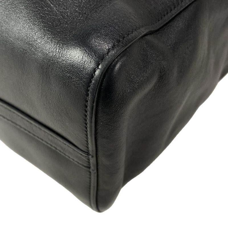 Prada Tote Bag - 1bg041 Black Leather