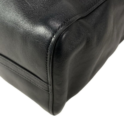 Prada Tote Bag - 1bg041 Black Leather