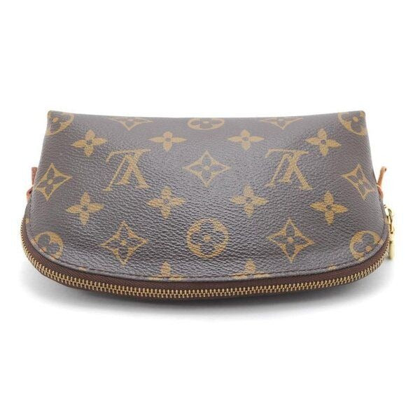 Louis Vuitton Cosmetic Vanity Makeup Pochette Pouch Bag Monogram Case