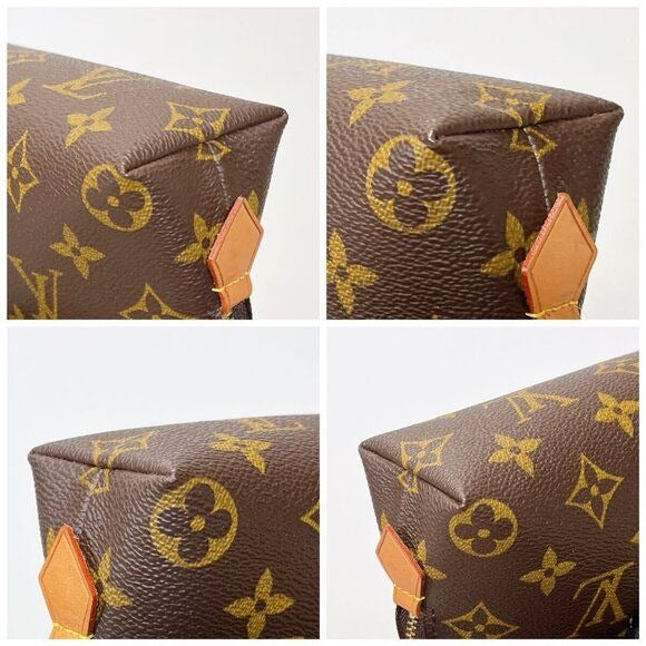 Louis Vuitton Cosmetic Vanity Makeup Pochette Pouch Bag Monogram Case