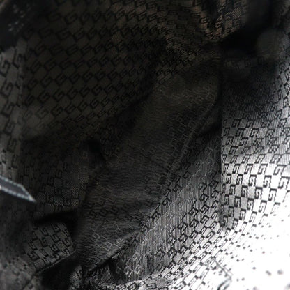 Gucci 141194 Nylon Canvas Black Unisex Shoulder Bag