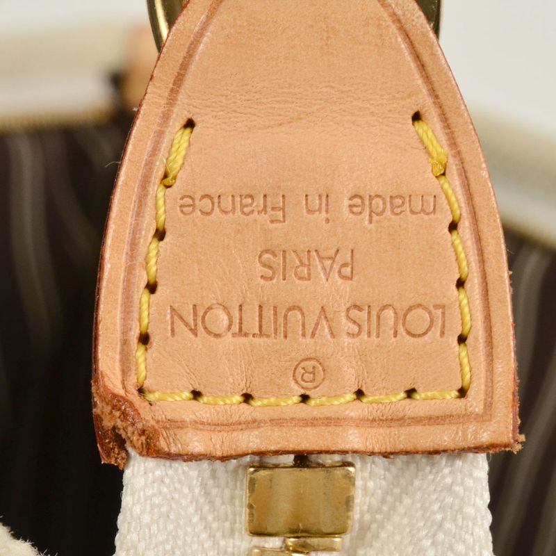 Louis Vuitton Antigua Cabas GM Tote Bag Canvas M40033 White