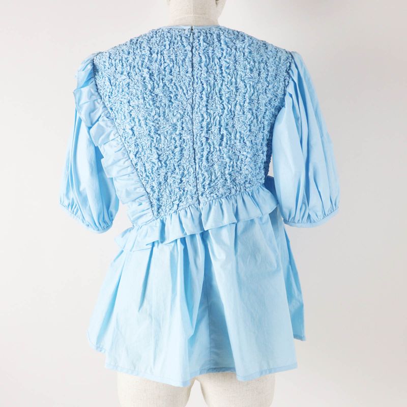 cecilie Bahnsen Cecily Bahnsen 1577-343-1280-7100 Carlotta TOP Ruffle Gather