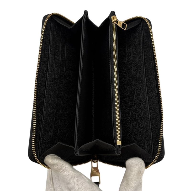 3352 Louis Vuitton Long Wallet Zippy Wallet M80481 Monogram Empreinte LV