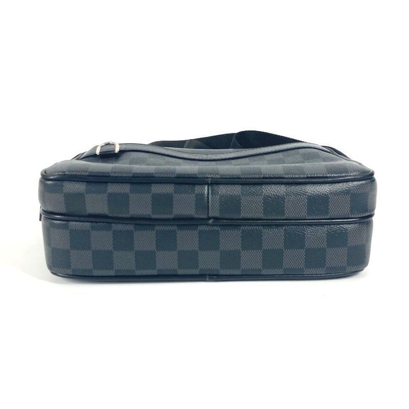 Louis Vuitton Trocadero Shoulder Bag N40087 Damier Graphite Canvas Black