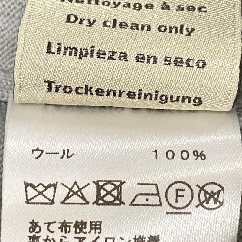 Hermes Long Sleeve Sweater Size XS Men's - H557185ha Blue Grey 2025ss