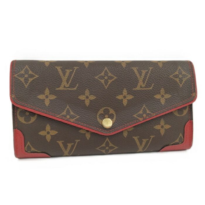 Louis Vuitton Porte Feuille Sala Retiro Long Fold Wallet Monogram M61184