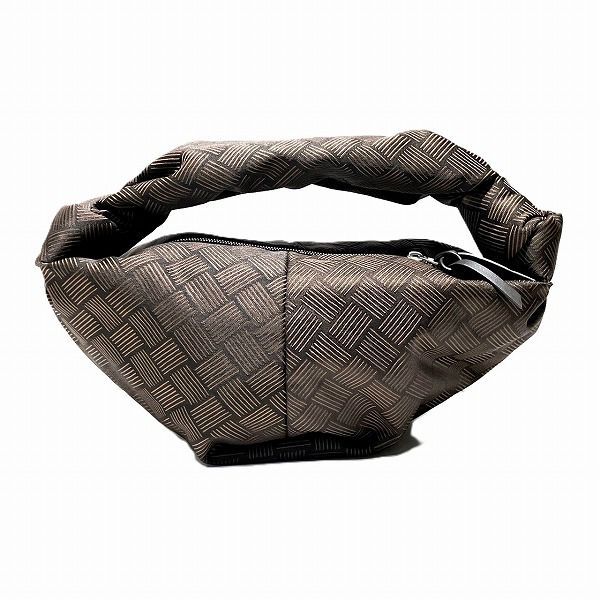 Bottega Veneta Double Knot Mini Nylon Jacquard Bag Handbag Women