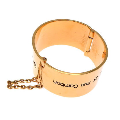Chanel 31 Rue Cambon Gold Bangle