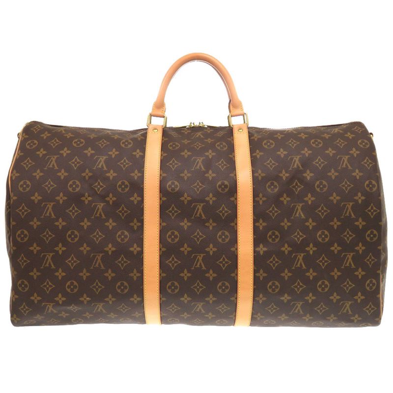 Louis Vuitton Keepall Bandoliere 60 Monogram M41412 Boston Bag LV 0512 Louis