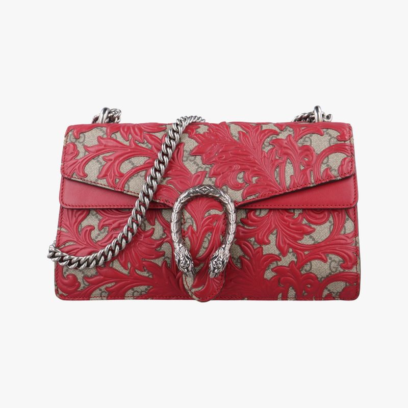 Gucci Dionysuso Scuff Dd X Multicolor PVC Coated Canvas X Leather 400249i0196570