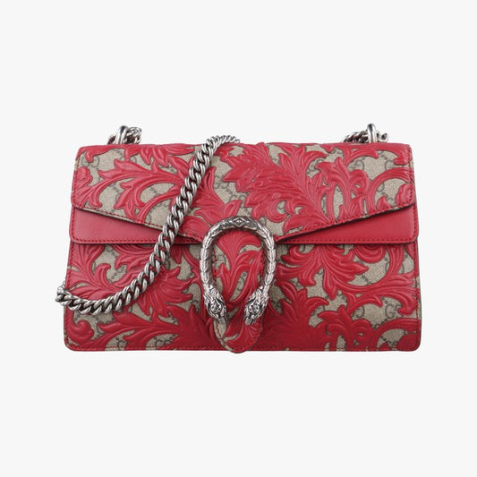 Gucci Dionysuso Scuff Dd X Multicolor PVC Coated Canvas X Leather 400249i0196570