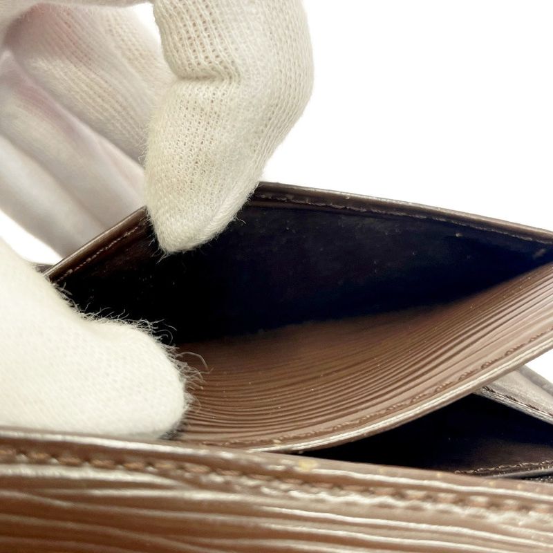 Louis Vuitton Monogram PVC Wallets Set of 3 Brown 395752 Folding Wallets