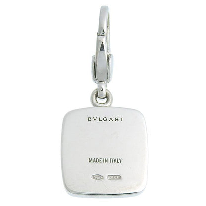 Bvlgari Bulgari Design Rhodochrosite Pendant Top 18K White Gold 750 White Gold