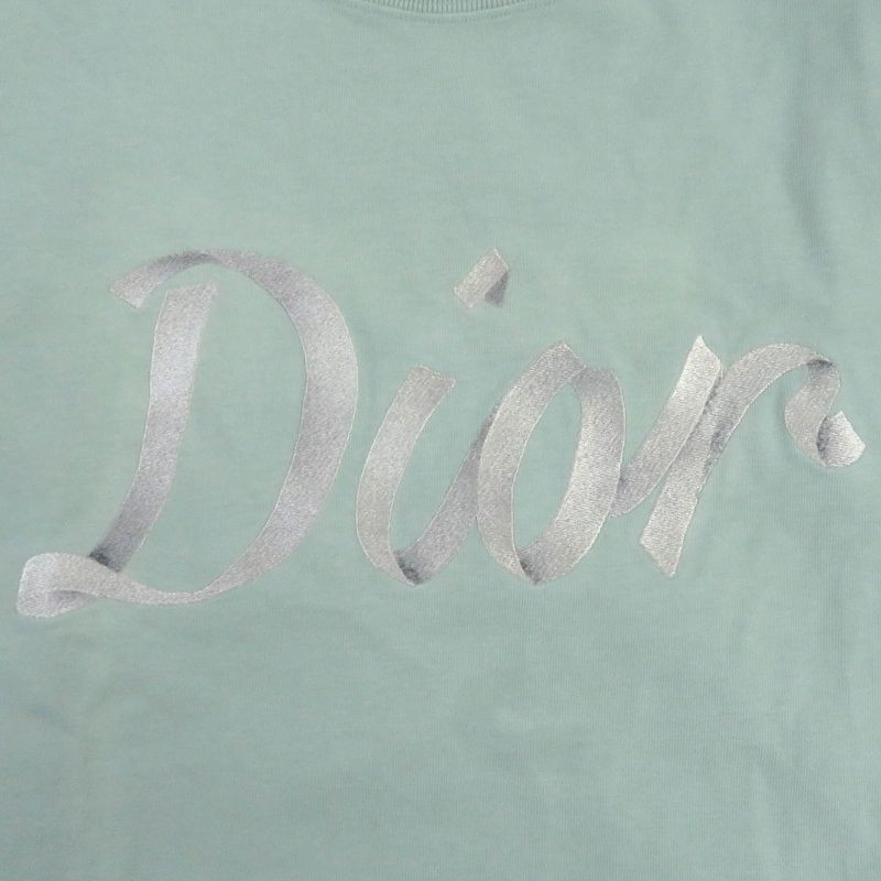 DIOR Homme 22SS 293j659a0554 Cotton Compact Jersey Relaxed Fit Logo Embroidery