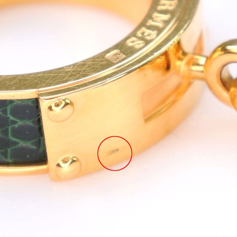 Hermes Kelly Cadenas Motif Women's Scarf Ring