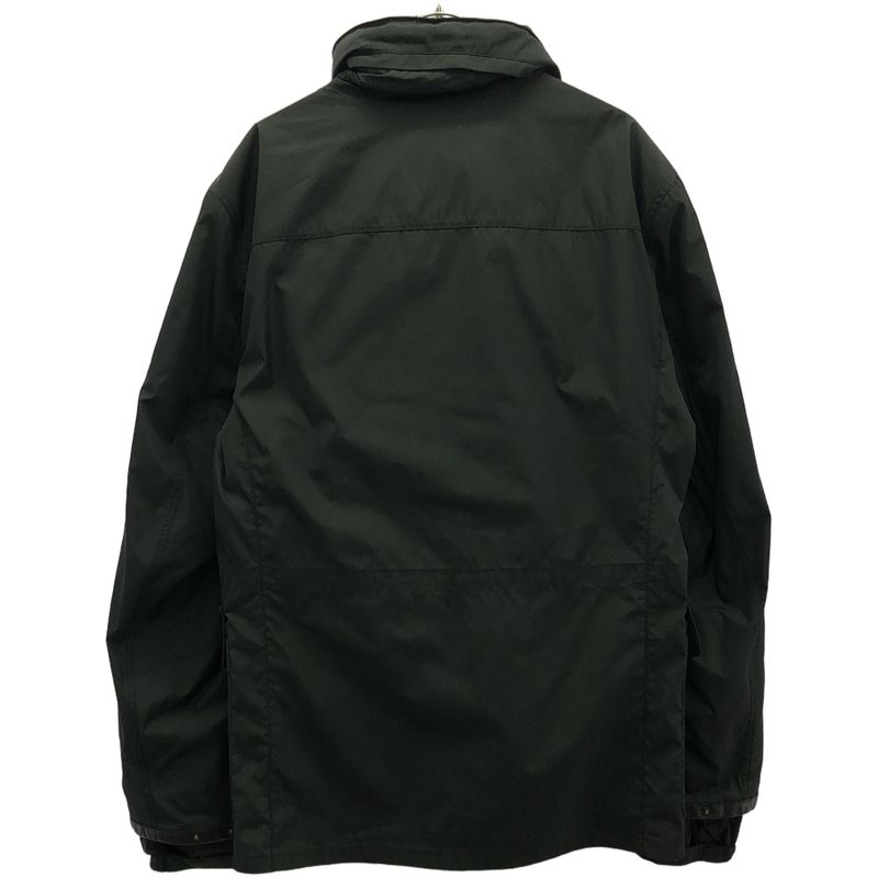 Prada Zip-Up Nylon Jacket with Wool Liner Blouson Black S