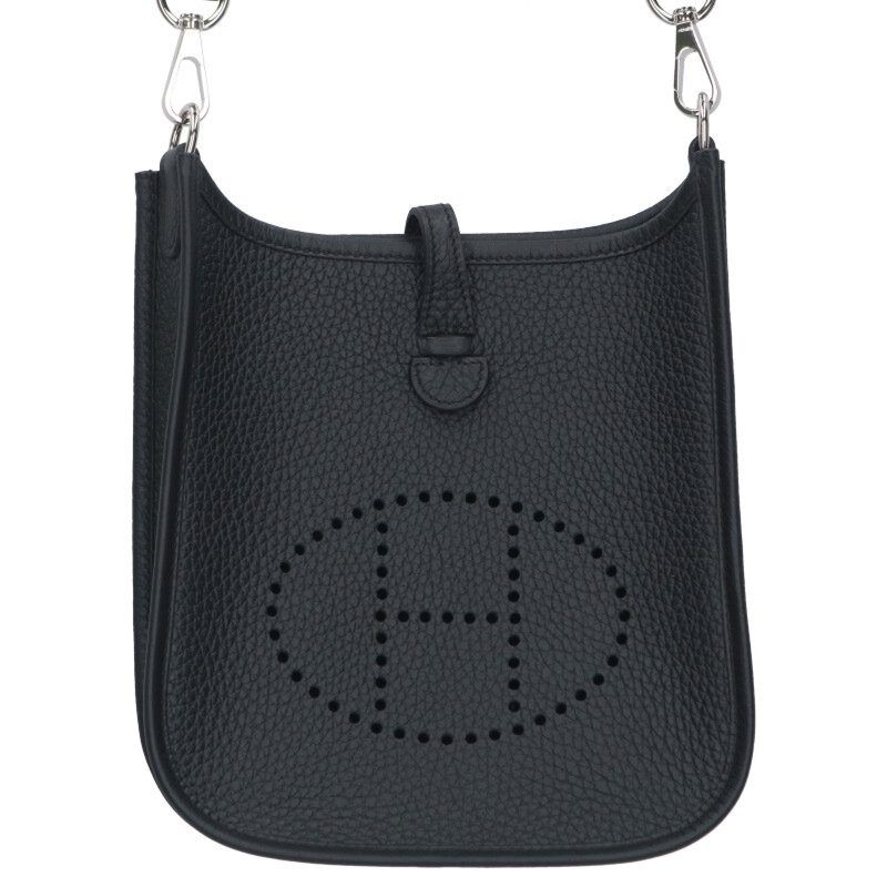 Hermes Evelyn TPM W Engraved Svhardware Leather Shoulder Bag Men TPM