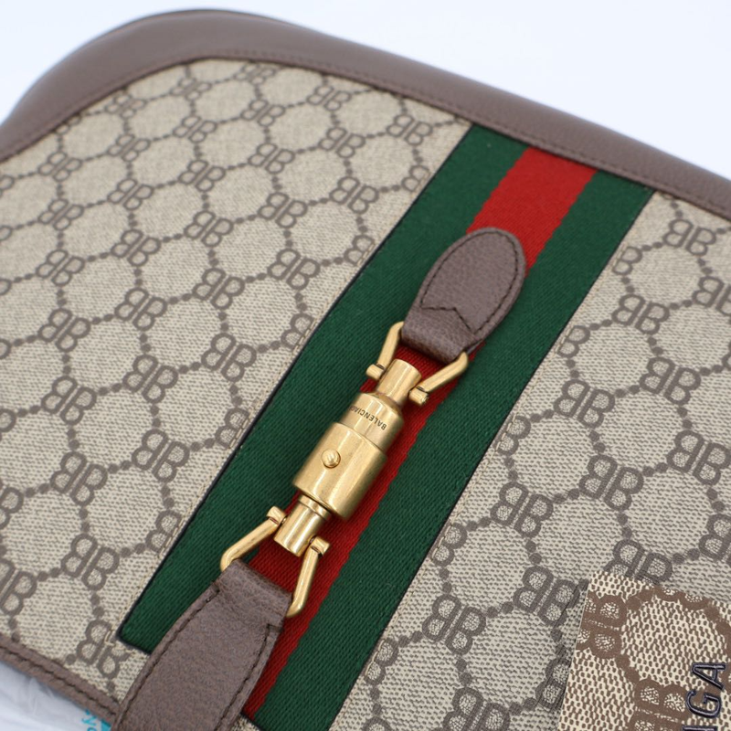 Gucci X Balenciaga Jackie Sherry Line One Shoulder Bag 2way Bag