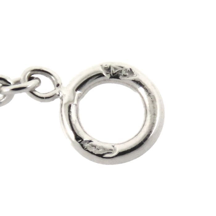 Christian DIOR Rose Dior Bagatelle Necklace Diamond 18K White Gold 750 White