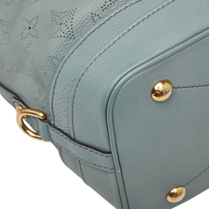 Louis Vuitton Monogram Mahina Stella PM Handbag Shoulder Bag 2WAY M93176 Blue