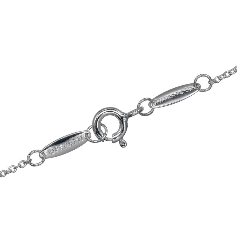 Tiffany & Co Bean Silver 925 Ladies 2.46g Necklace