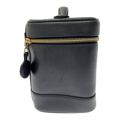 Chanel Caviar Skin Vanity Bag Black 424897 Handbag