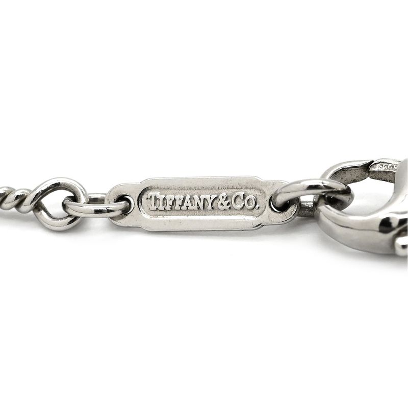 Tiffany & Co Tiffany & Co Necklace Sentimental Heart Diamond Pendant Pt950