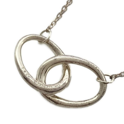 Tiffany & Co Necklace Double Loop Silver