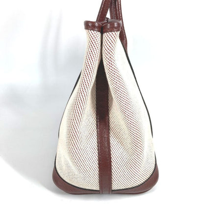 Hermes Handbag Garden Party TPM Garden Party TPM Toile Ash Wine Red