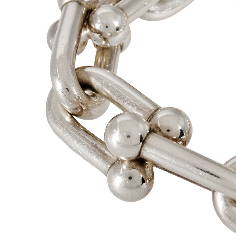 Tiffany & Co Tiffany & Co Hardware Large Link Bracelet Sv925 595g Silver 14