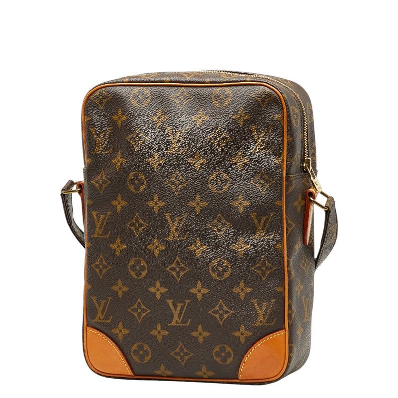 Louis Vuitton Monogram Danube GM Crossbody Shoulder Bag M45262 Brown PVC