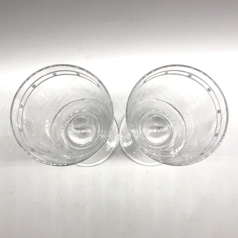 Tiffany & Co Tiffany & Co Atlas Pilsner Glasses Chien Pair of Bread Glasses Set