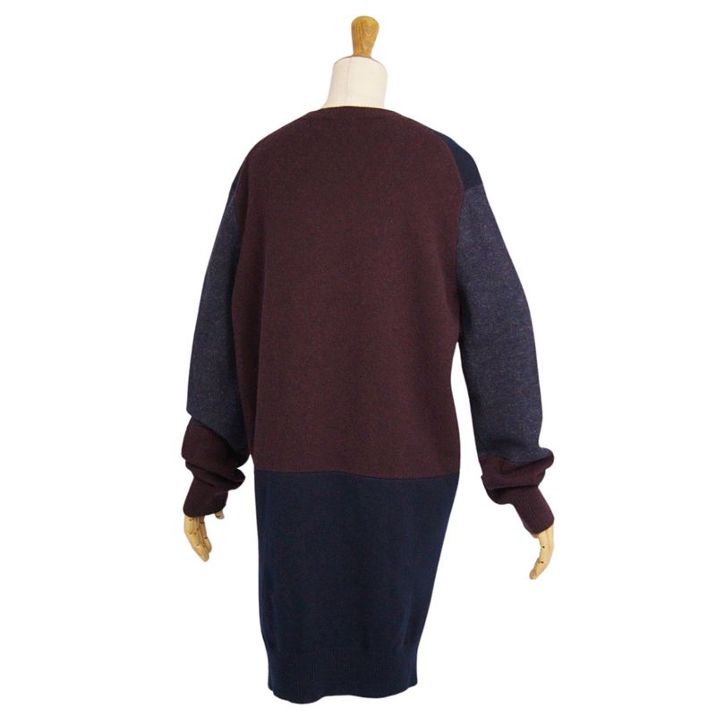 Celine Phoebe Period Knit Sweater Tunic Long Sleeves