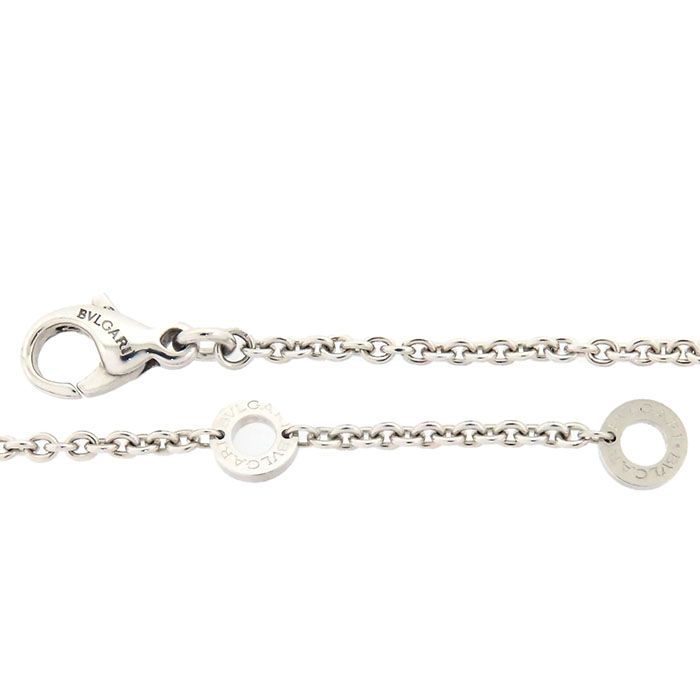 Bvlgari Bulgari Astorale Cherchi Diamond Necklace 18K White Gold 750 White Gold