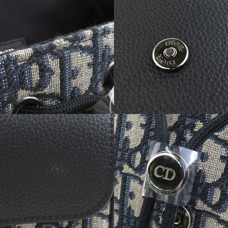 Christian DIOR Backpack Oblique Saddle