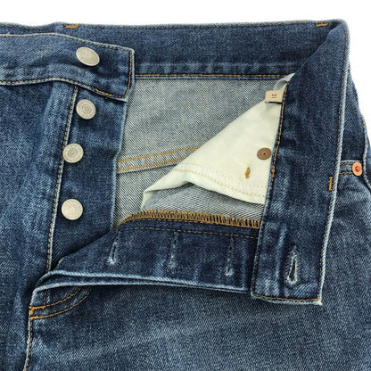 Gucci 23aw Delave Denim Jeans Vintage Cutoff Denim Pants 760651 Xdc01 Indigo 31