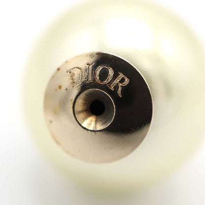 Christian DIOR Earrings Butterfly Faux Pearl Tribal Accessories With Box H13740