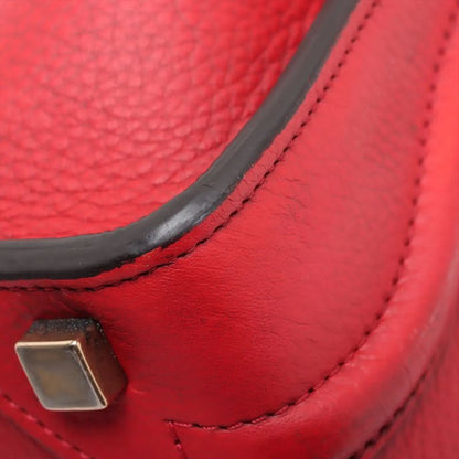 Celine Luggage Micro Shopper Leather Handbag Tote Women's EEE Cw67-1