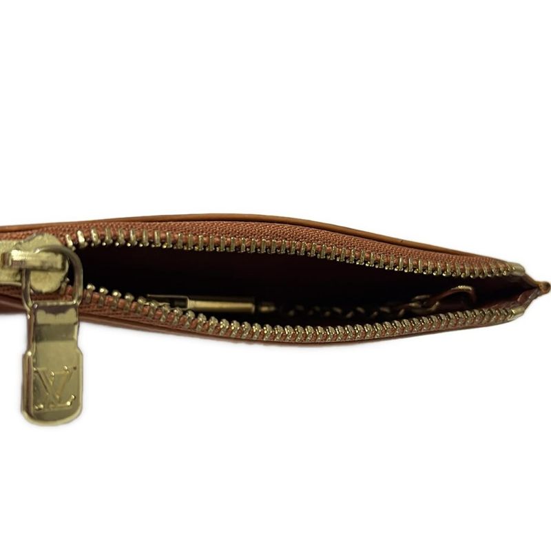 Louis Vuitton Coin Case Epi Pochette Cles M63803 Kenyan Brown Leather