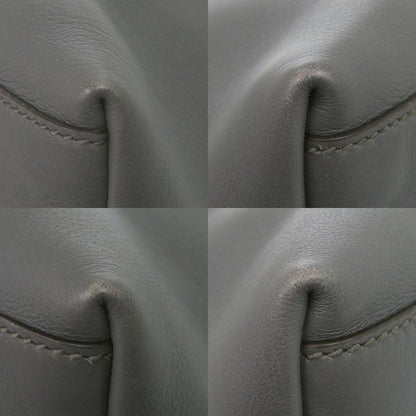 Gucci Bamboo 365345 Leather Grey Tote Bag 0835 Gucci