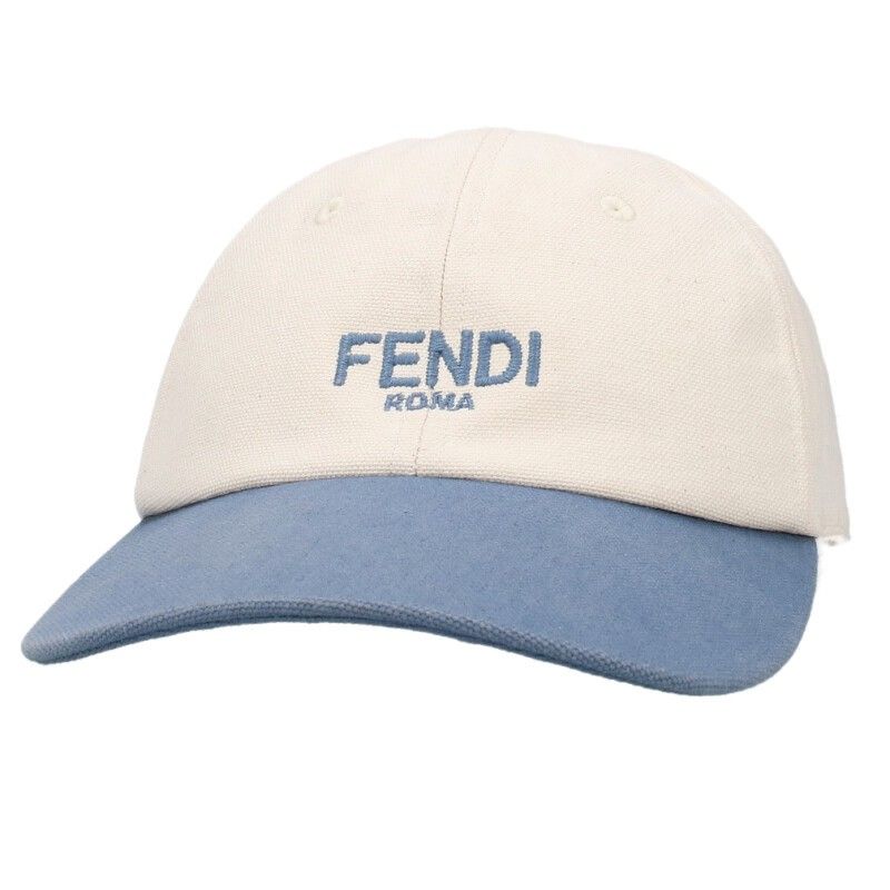 Fendi Fxq969 AS6A Logo Embroidery Hat Men's TU