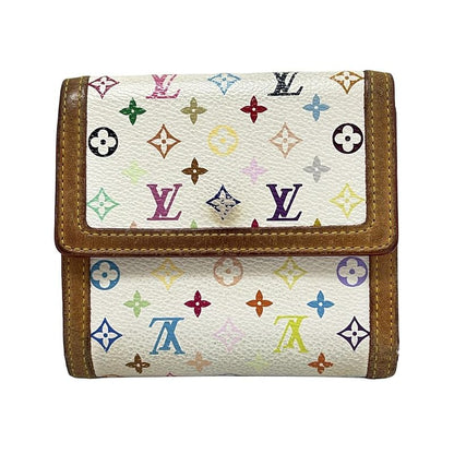 Louis Vuitton W Hook Wallet Monogram Multicolor Porte Monnivier Carte Cles Di