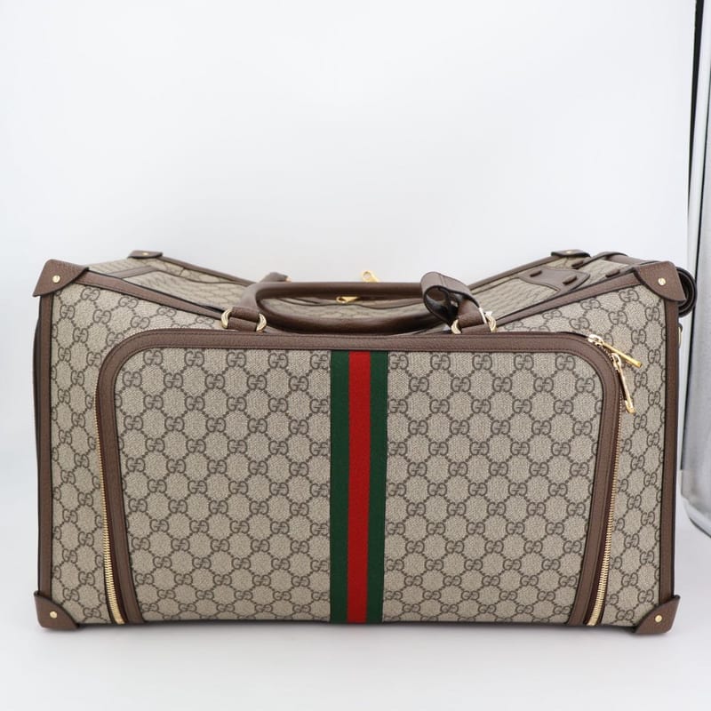 Gucci GG Small Pet Carry With Web Stripe