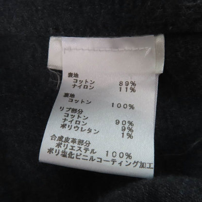 Louis Vuitton 20AW Cotton Monogram Sleeveless Hoodie Top Dark Grey S Made In