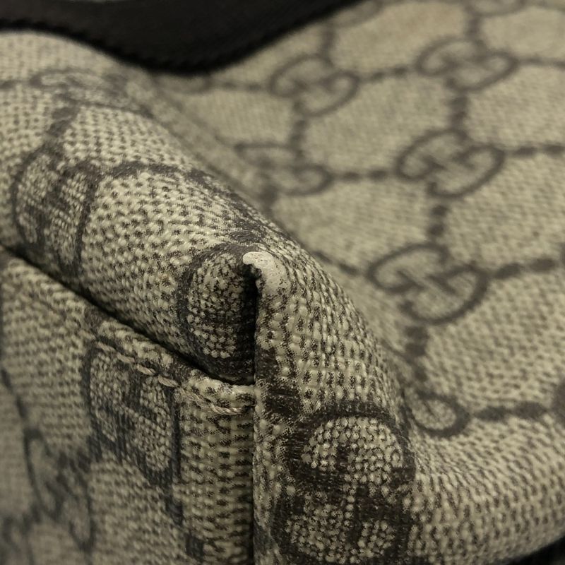 Gucci Shoulder Bag GG Stream 214397 Ggpvc/leather Brown