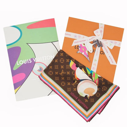 Louis Vuitton LV X Tm Carre 70 Super Flat Character Panda Monogram