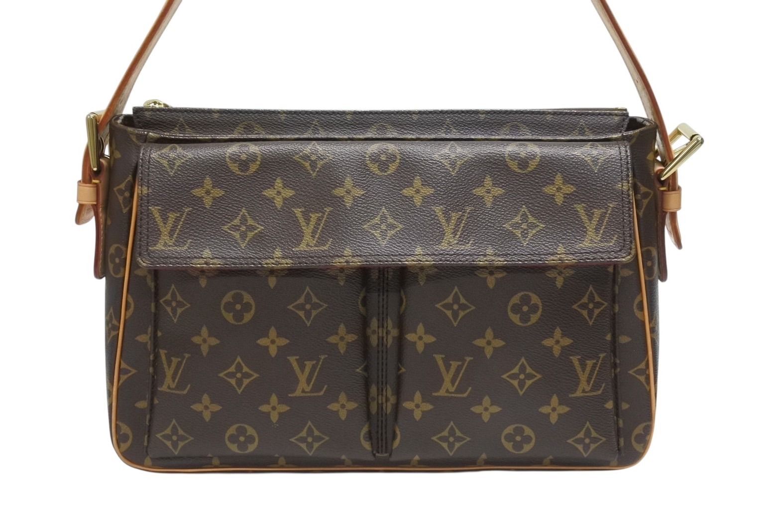 Louis Vuitton Viva-Cite GM Bag Monogram Leather Gold — view 2